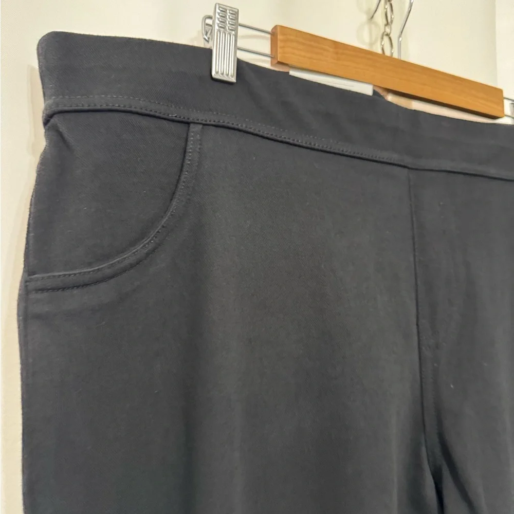 Hue Women's Black Denim Legging XXXL Plus Size - Picture 5 of 12